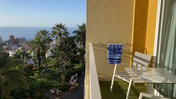Uitzicht vanaf balkon