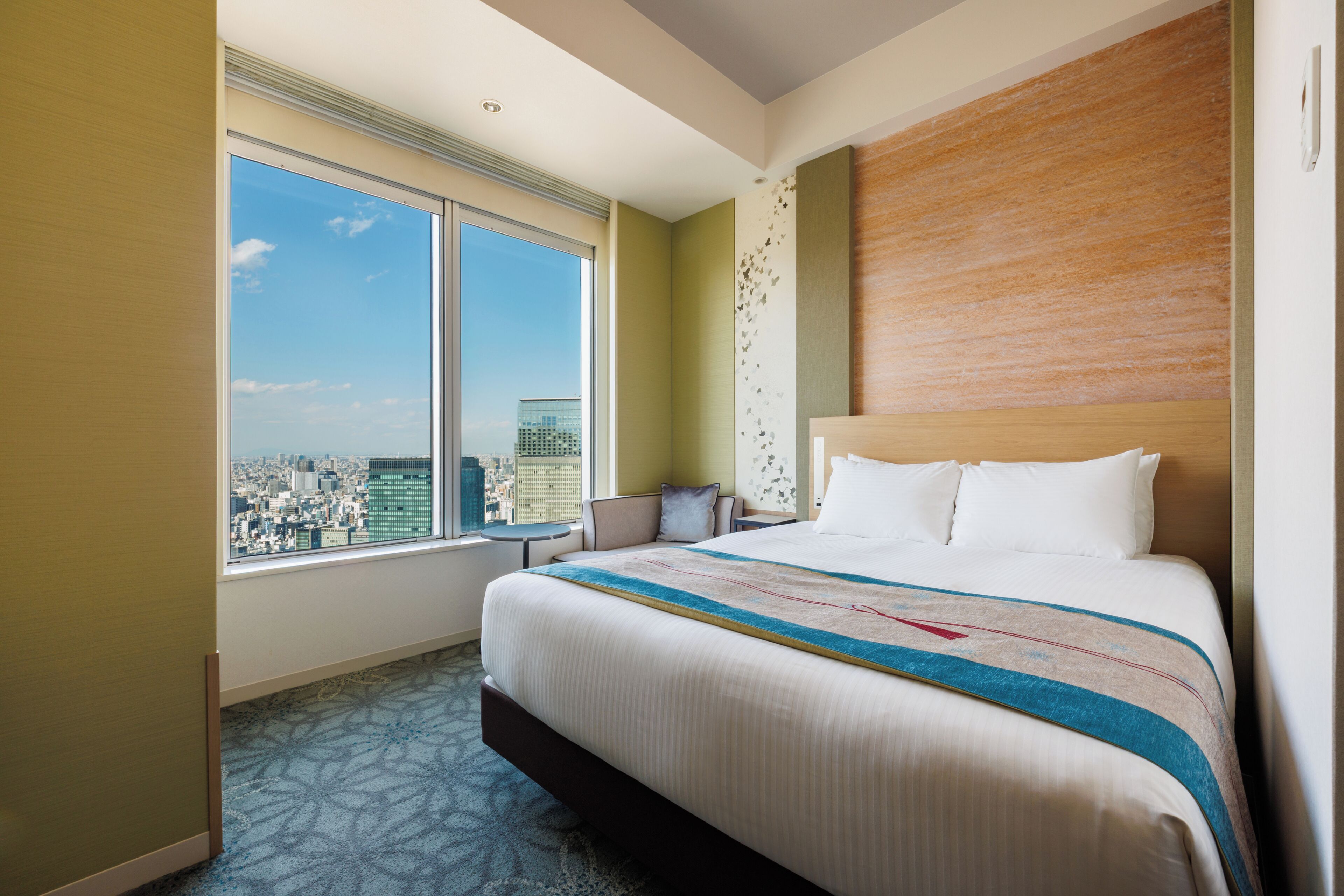 -UTSUROI- (Renovated) 1 Queen Superior 20sqm Non Smoking | Premium bedding, in-room safe, desk, blackout curtains