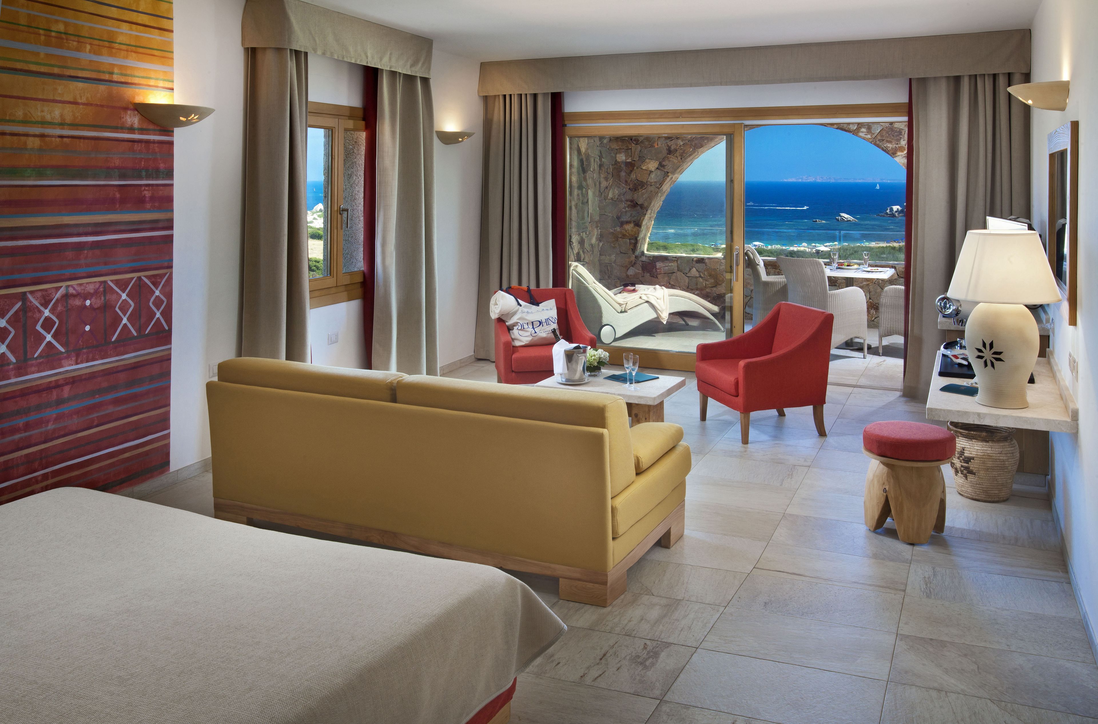 Exclusive Suite, Sea View | Living area