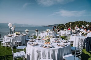 Bröllopsområde utomhus