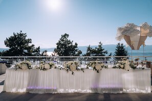 Area per matrimoni all'aperto