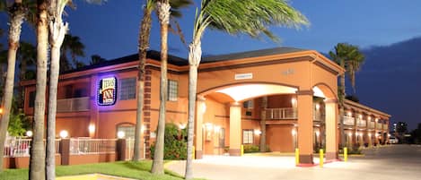 Front of property - evening/night