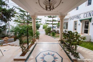 Entrada de la propiedad