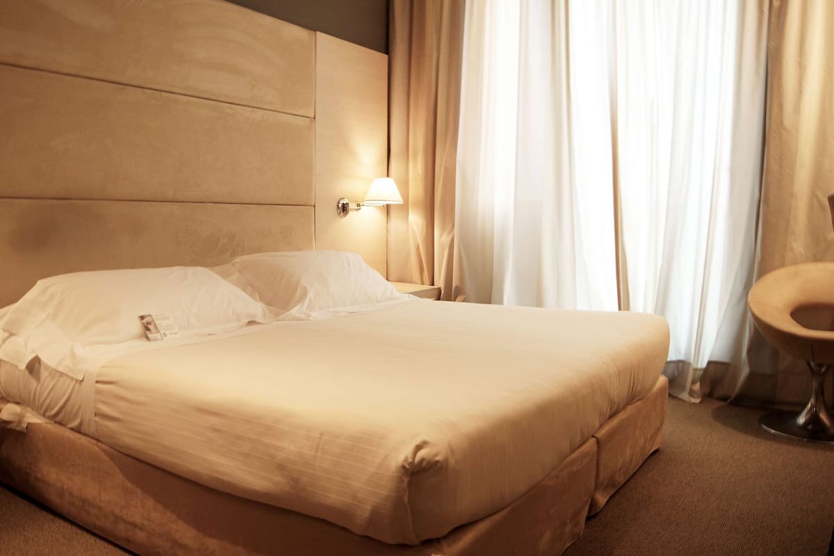 Chambre Standard, 1 grand lit, non-fumeurs (Twin bed on request) | 1 chambre, literie hypoallergénique, couette en duvet d'oie, minibar