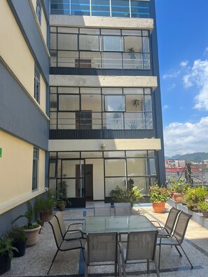 Terrace/patio - Hotel Trueba (Orizaba)