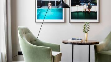 Grand Double Room | Hypo-allergenic bedding, down comforters, minibar, in-room safe