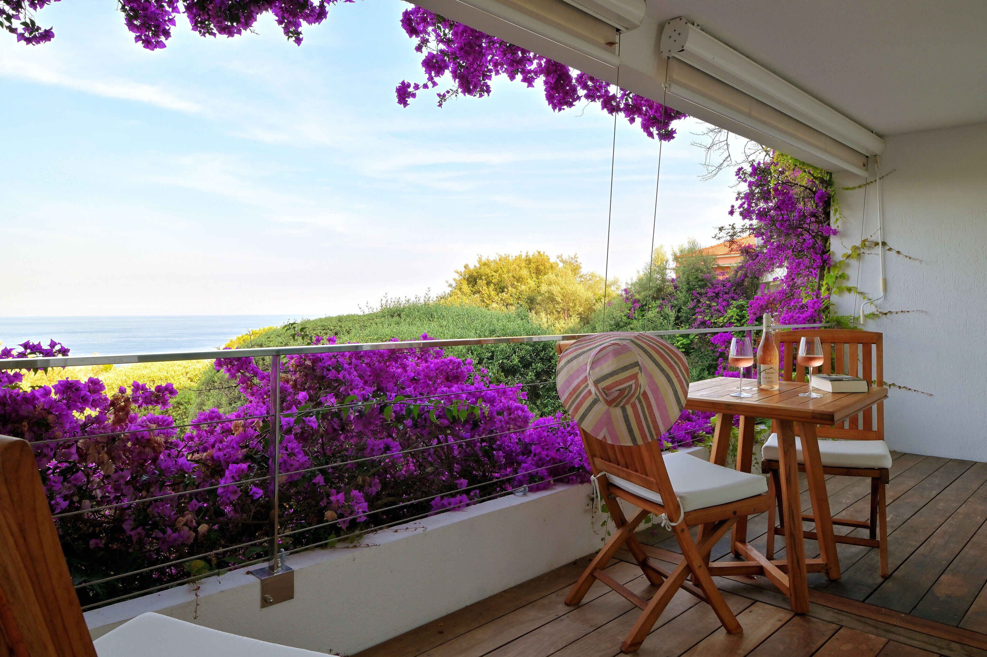 Vue depuis l’hébergement