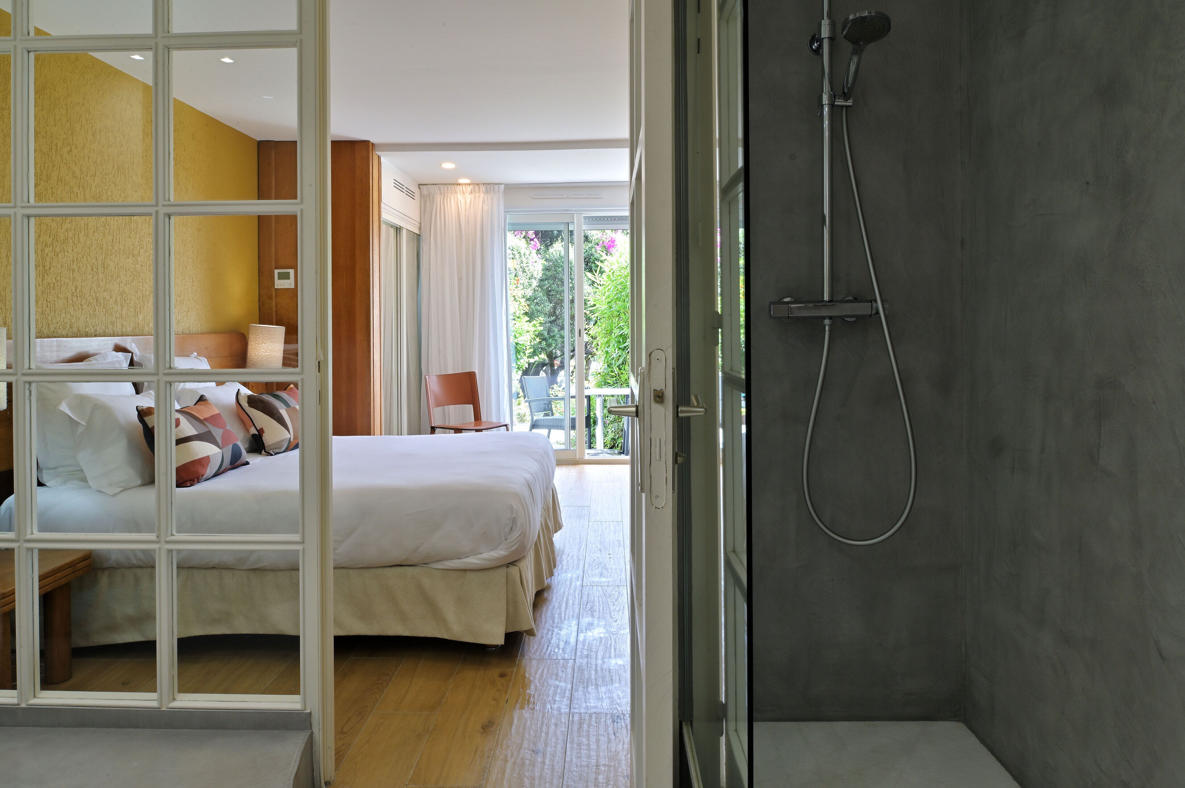 chambre double supérieure, vue parc | 1 bedroom, premium bedding, in-room safe, desk