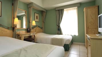 In-room safe, desk, blackout drapes, iron/ironing board