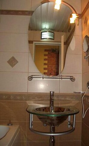 Bathroom sink - Hotel California (Sofia)