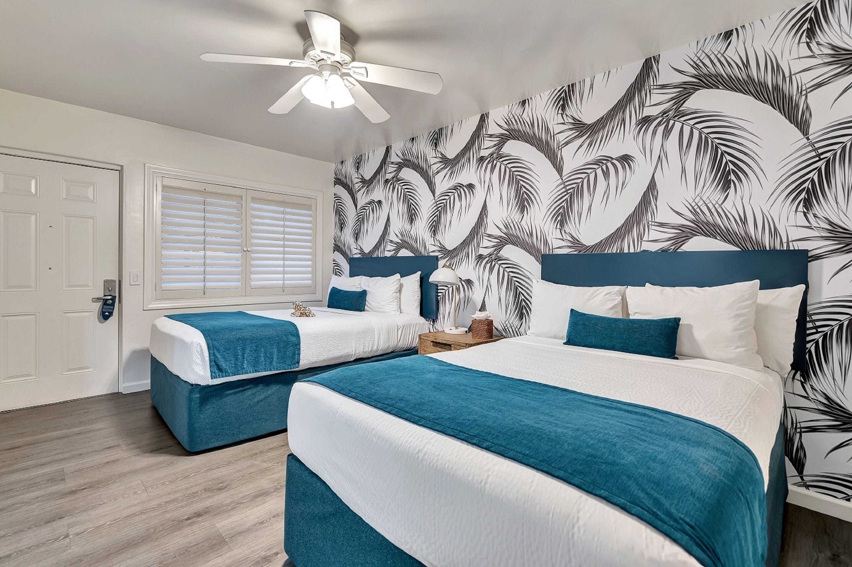 Standard Double Room, 2 Double Beds, Accessible | City view