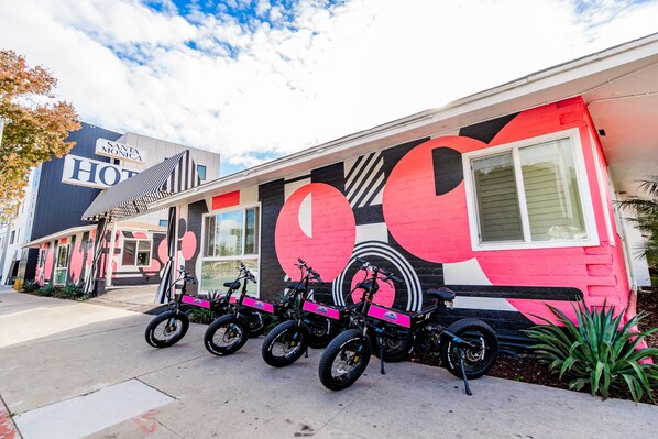 Façade de l’hébergement