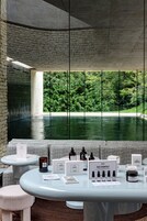 Salas de tratamiento para parejas, sauna y baño de vapor 