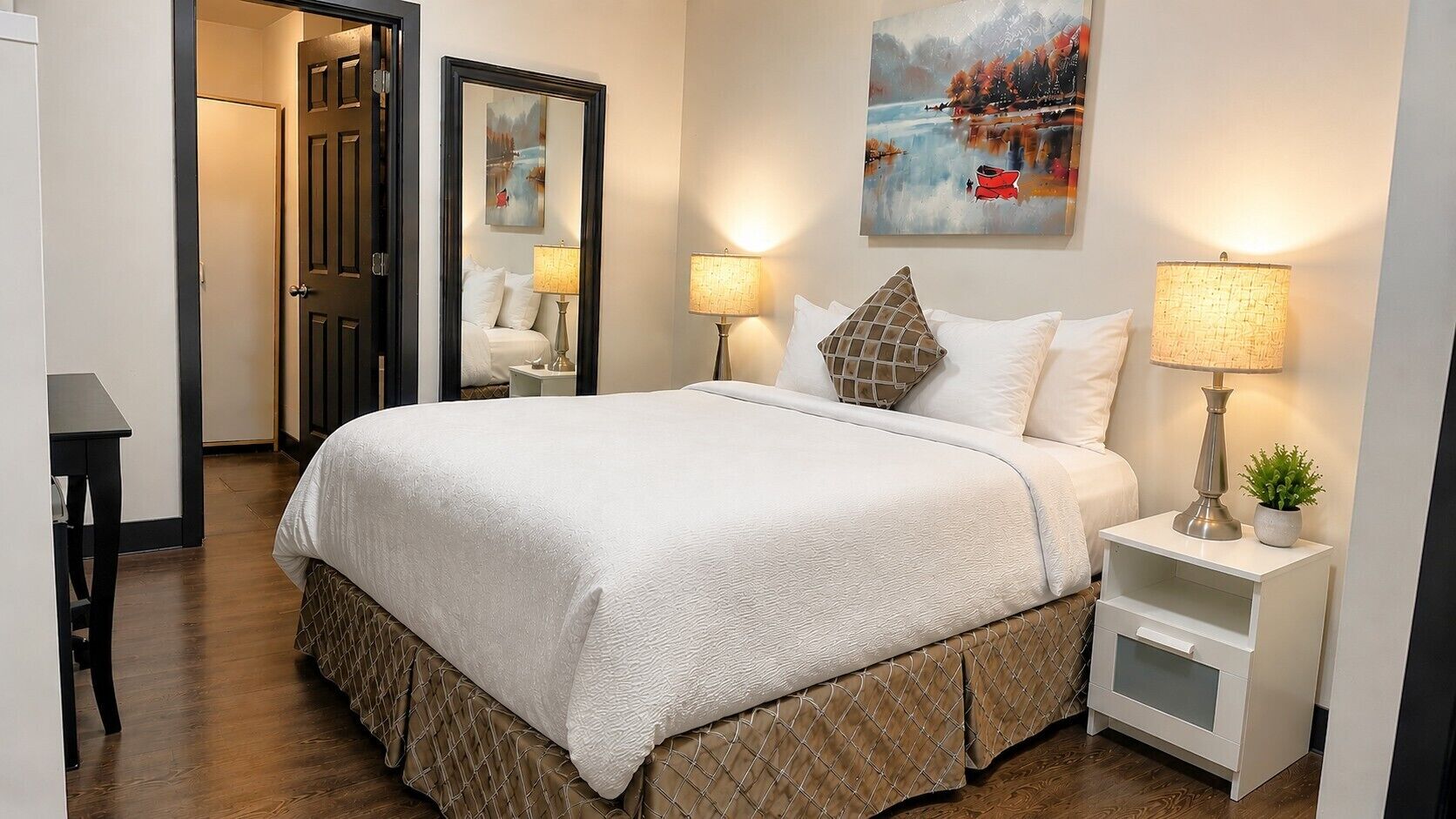 Suite, 2 Bedrooms, 2 Bathrooms | Premium bedding, down comforters, pillowtop beds, iron/ironing board
