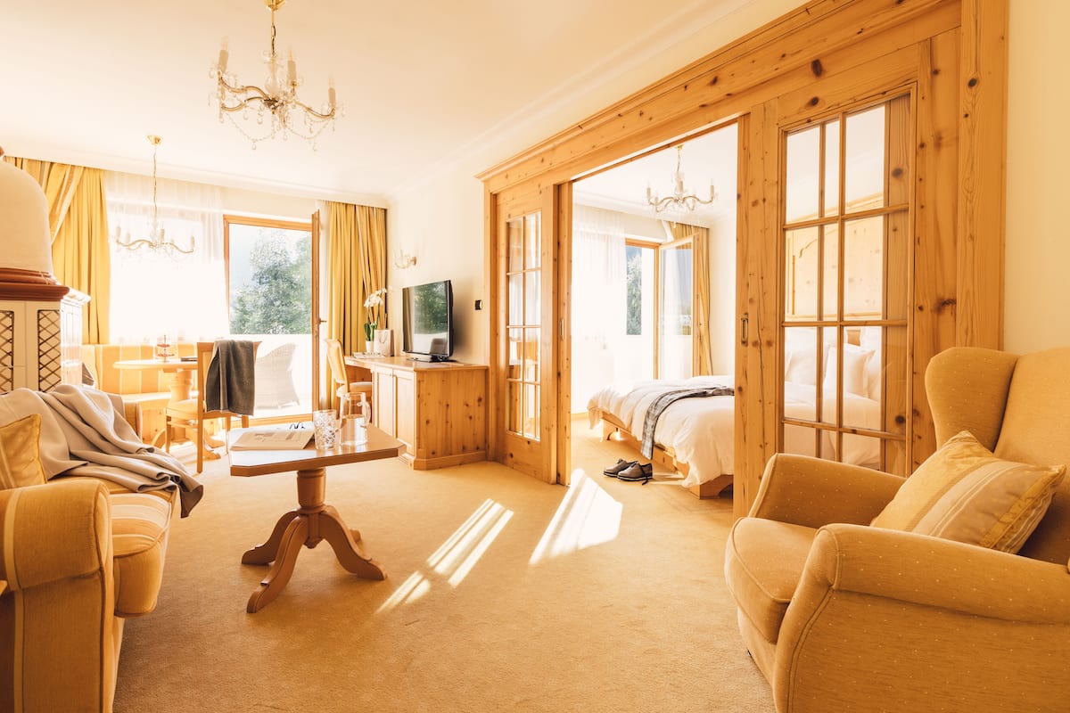 Suite (Alpenpalace) | Premium bedding, down comforters, minibar, in-room safe
