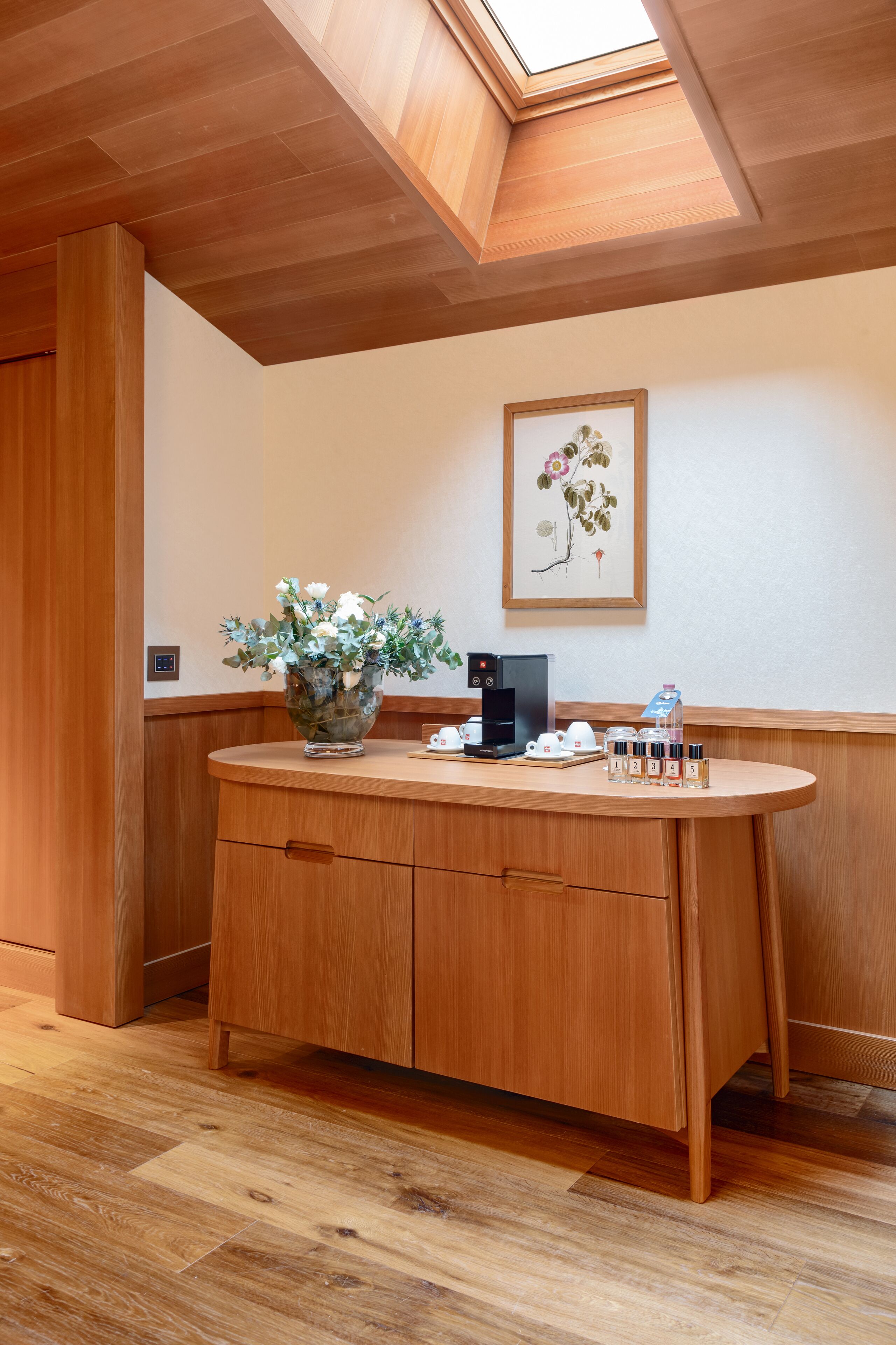 penthouse suite with spa access | premium bedding, down duvets, minibar, in-room safe