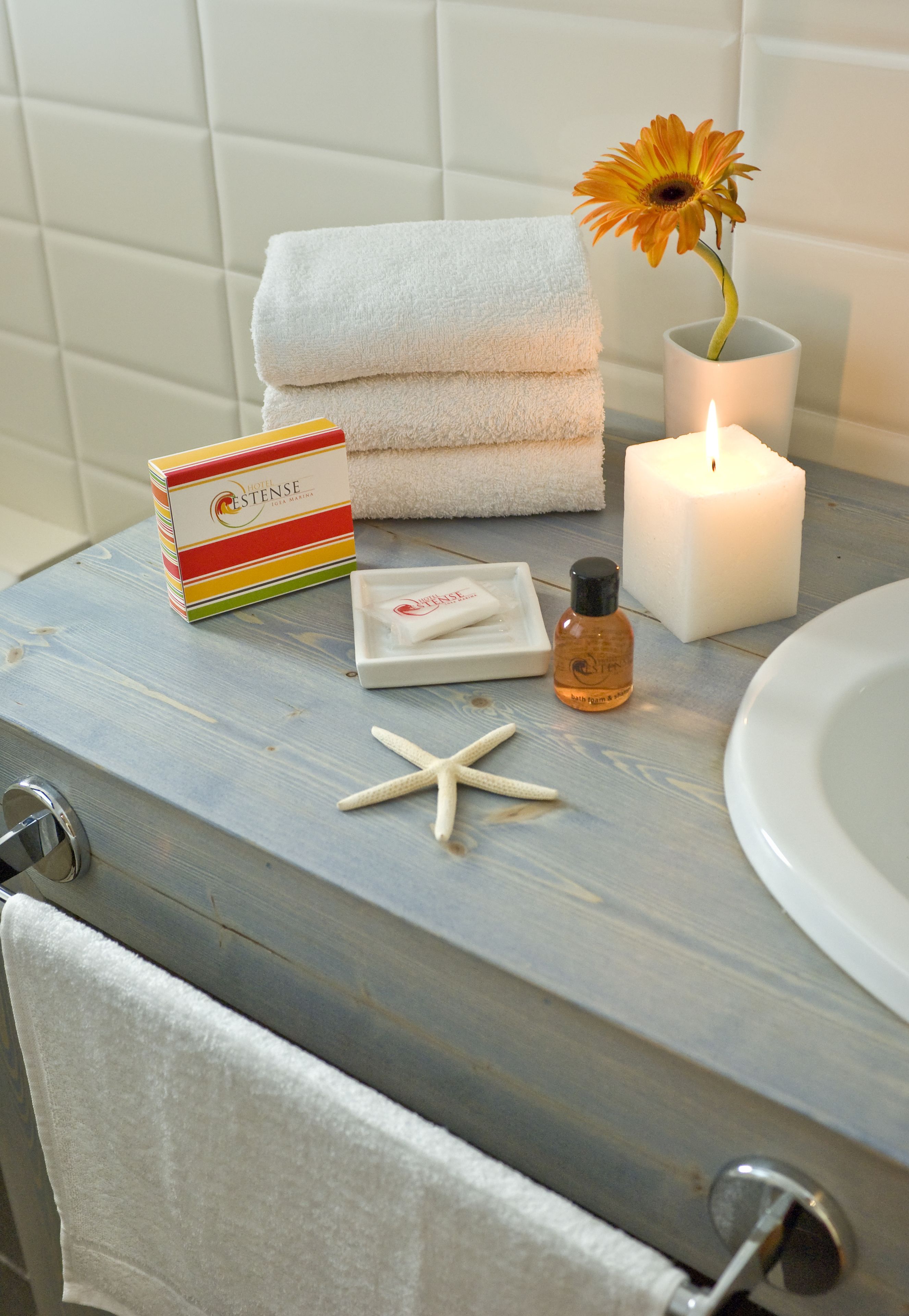 Shower, rainfall showerhead, hair dryer, bidet