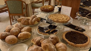 Petit déjeuner continental compris tous les jours