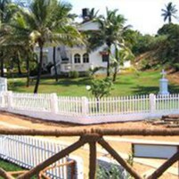 Fassade der Unterkunft