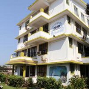 Blick von der Unterkunft