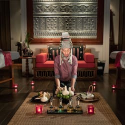 Couples treatment room(s), sauna, hot tub, body treatments, aromatherapy