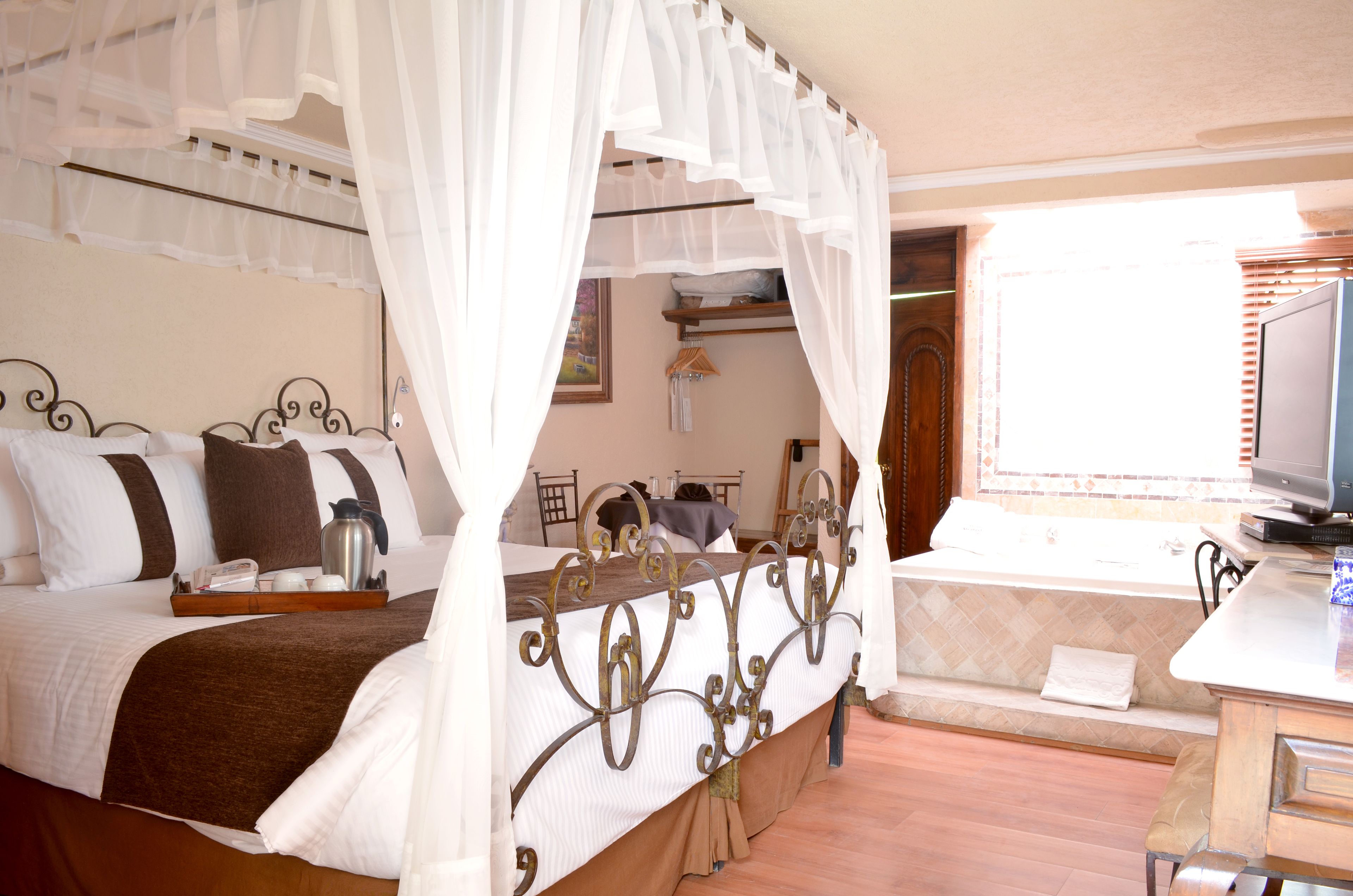 In-room safe, desk, laptop workspace, blackout drapes