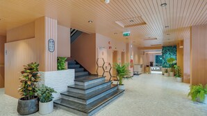 Interior entrance