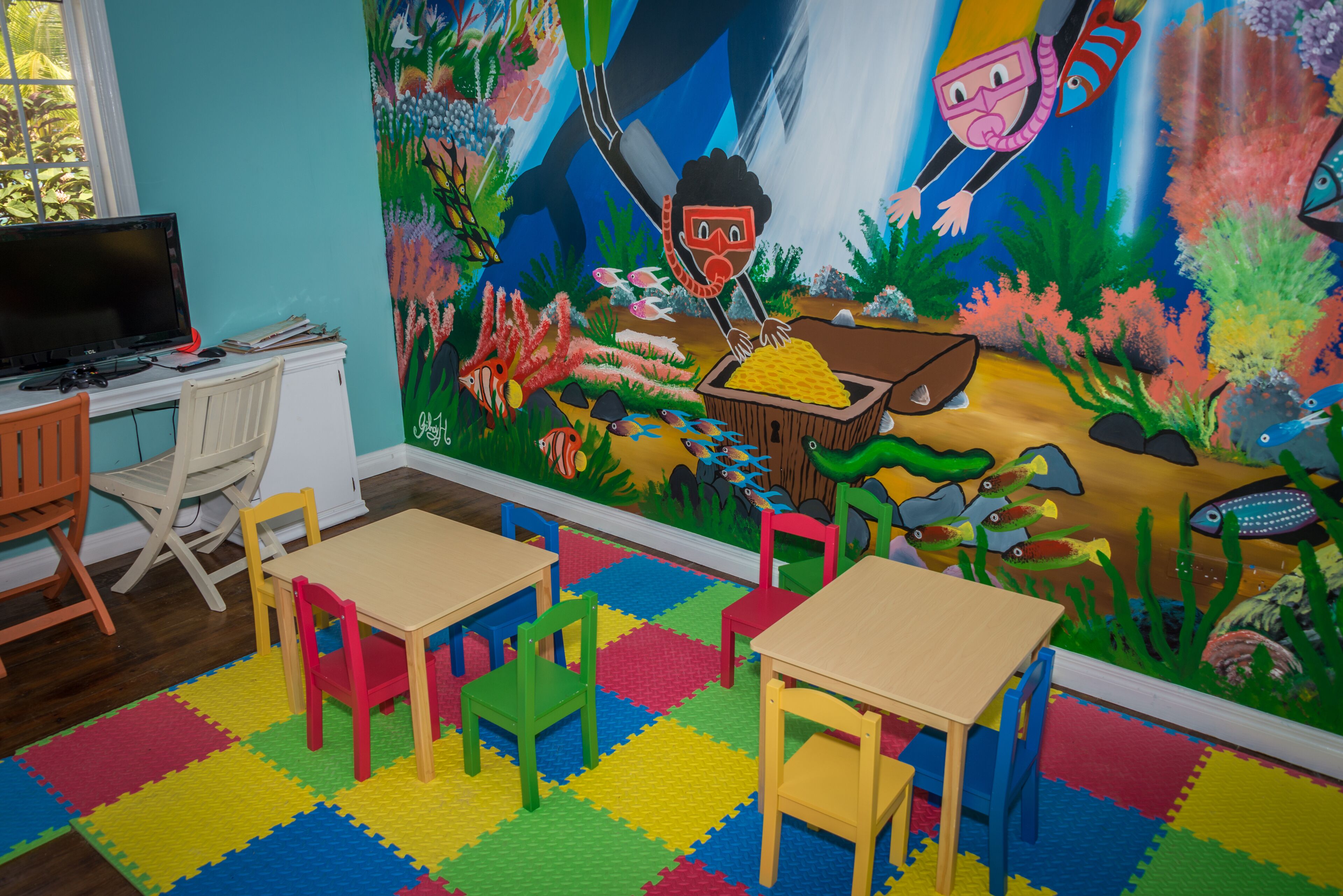 children’s play area – indoor