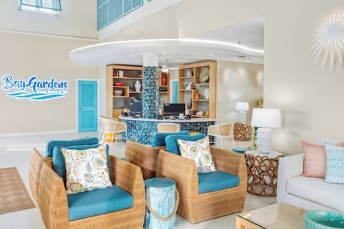 Sala de estar en el lobby
