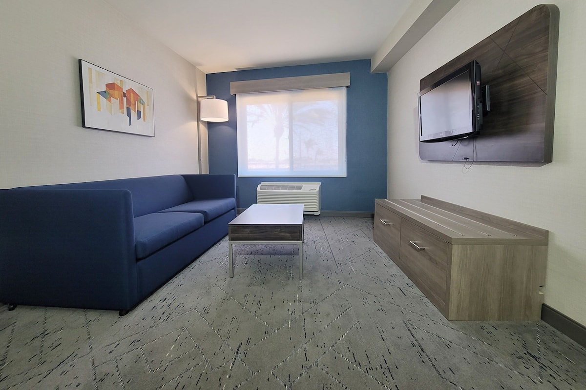 In-room safe, desk, blackout curtains, iron/ironing board