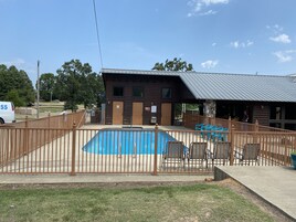 Seasonal outdoor pool