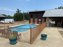 Seasonal outdoor pool