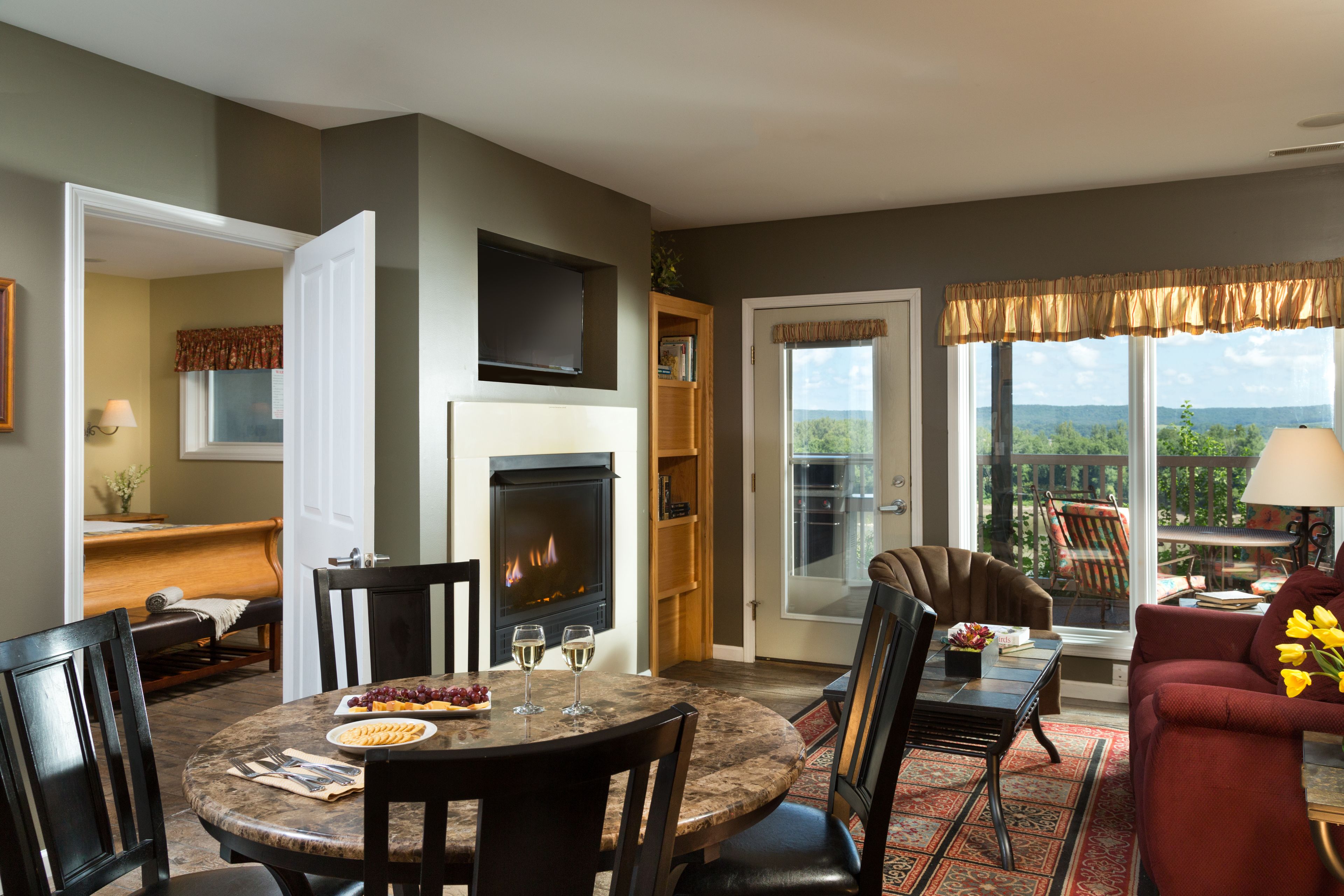 Pemandangan dari kamar