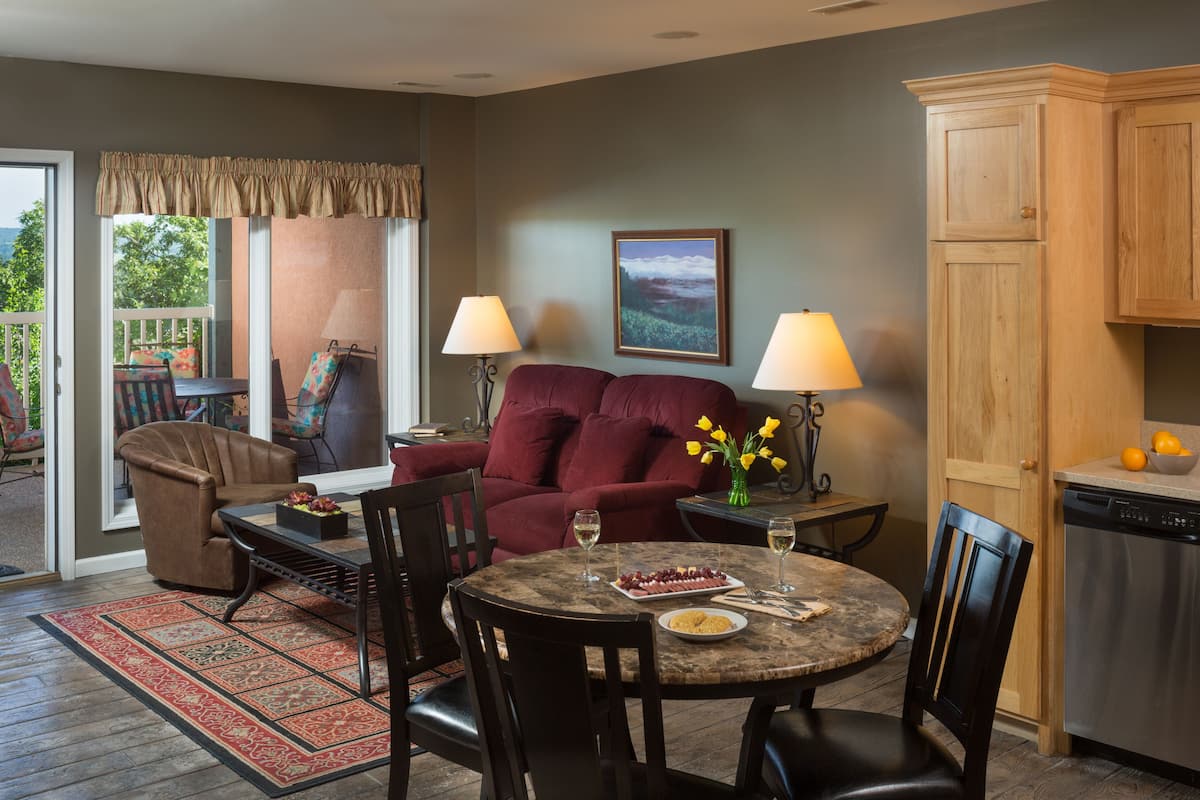 Premium bedding, down comforters, memory foam beds, in-room safe