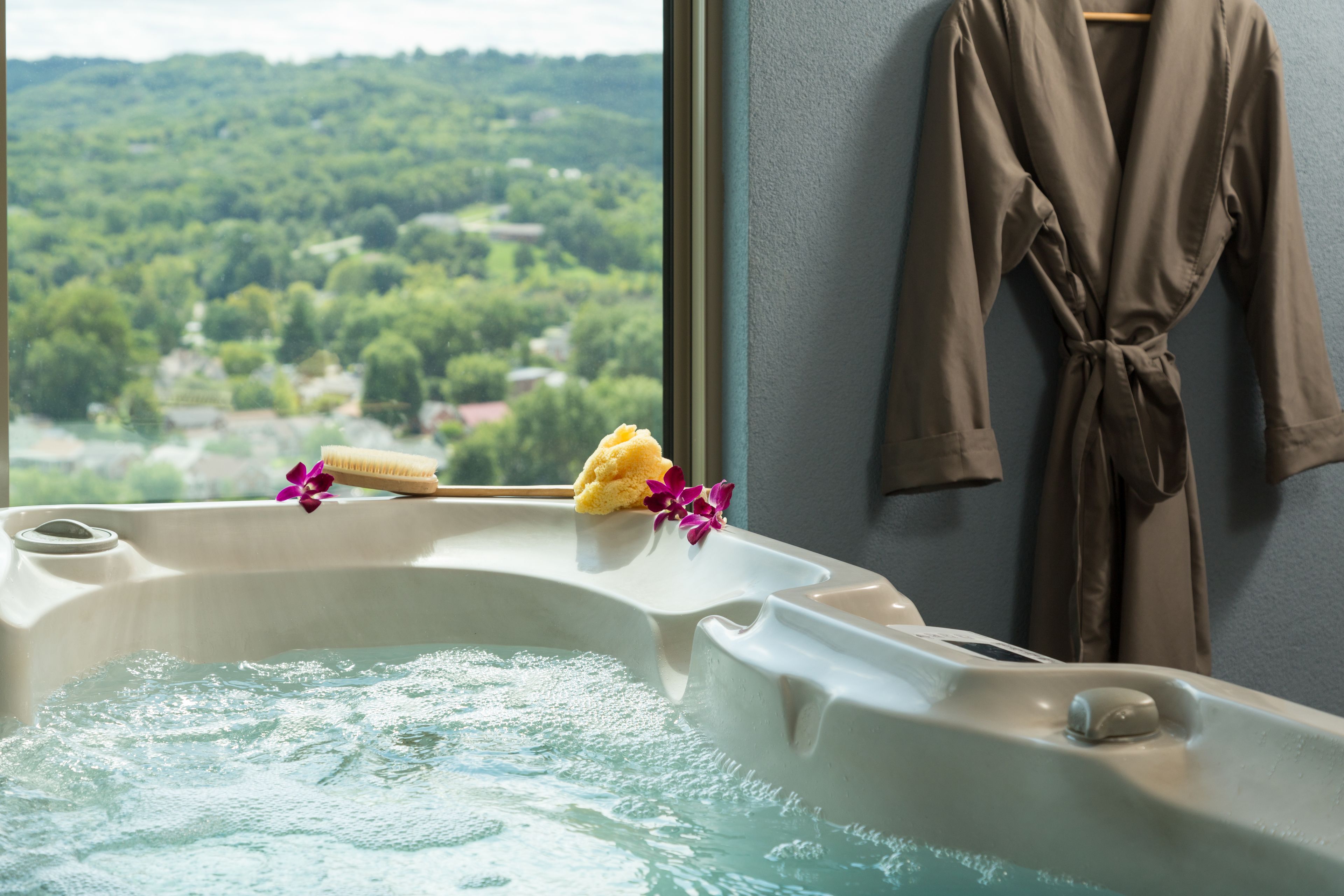 Bañera y ducha independientes, bañera de hidromasaje