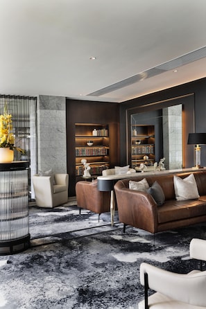 Sala de estar en el lobby