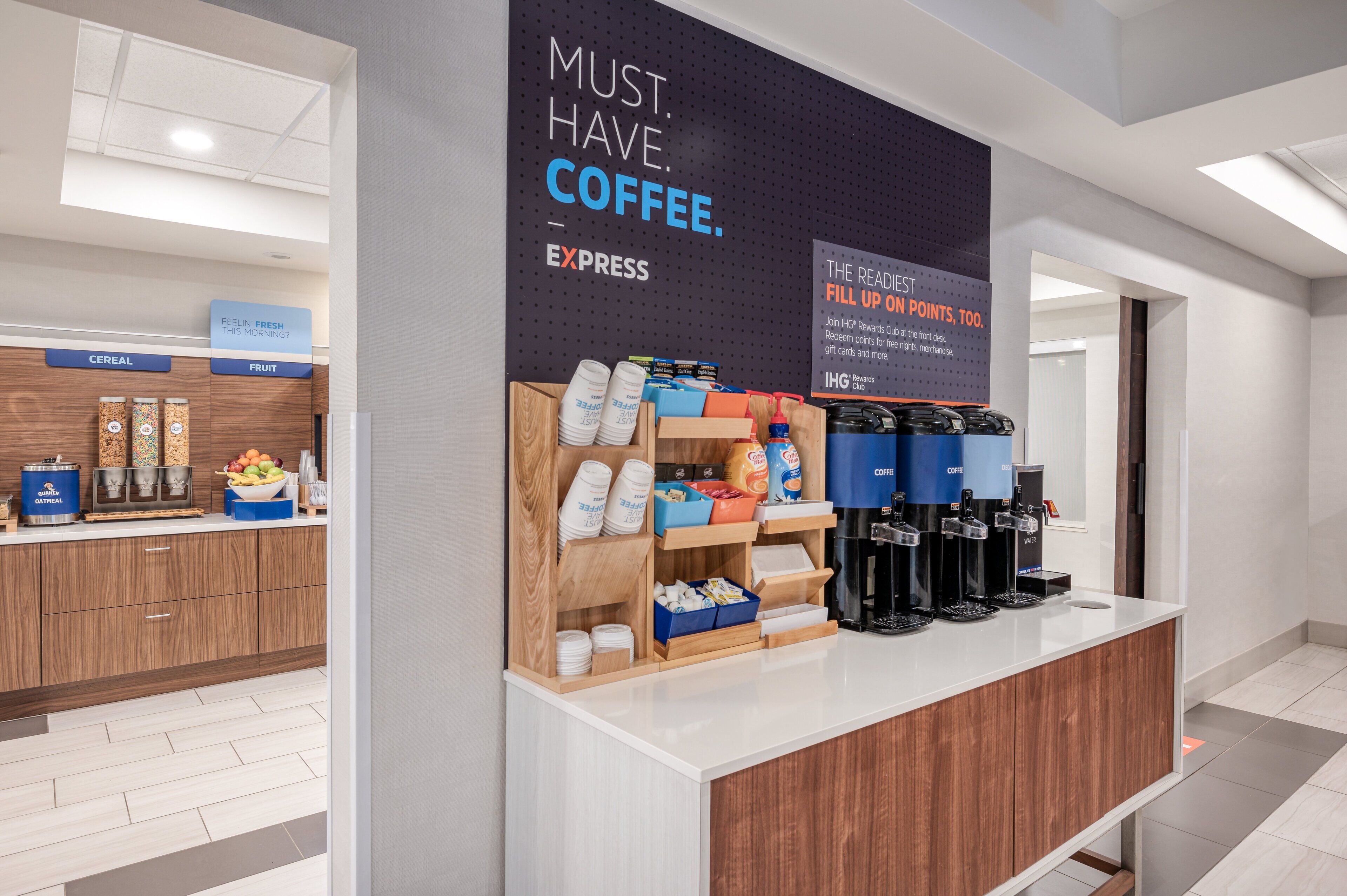 free daily full breakfast