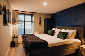 City Twin Room, 2 Twin Beds | Premium bedding, in-room safe, iron/ironing board, free WiFi - City Hotel De Jonge (Assen)