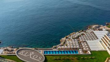 Blick von der Unterkunft