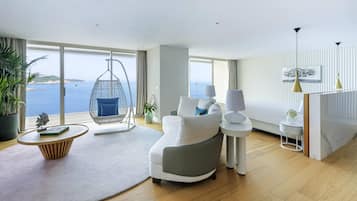 Premium bedding, down duvets, memory-foam beds, minibar