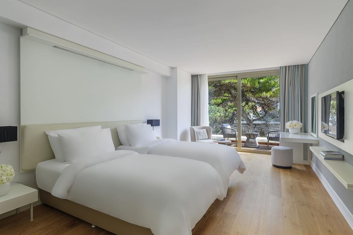 Classic-Zimmer, 2Â Einzelbetten, Parkblick