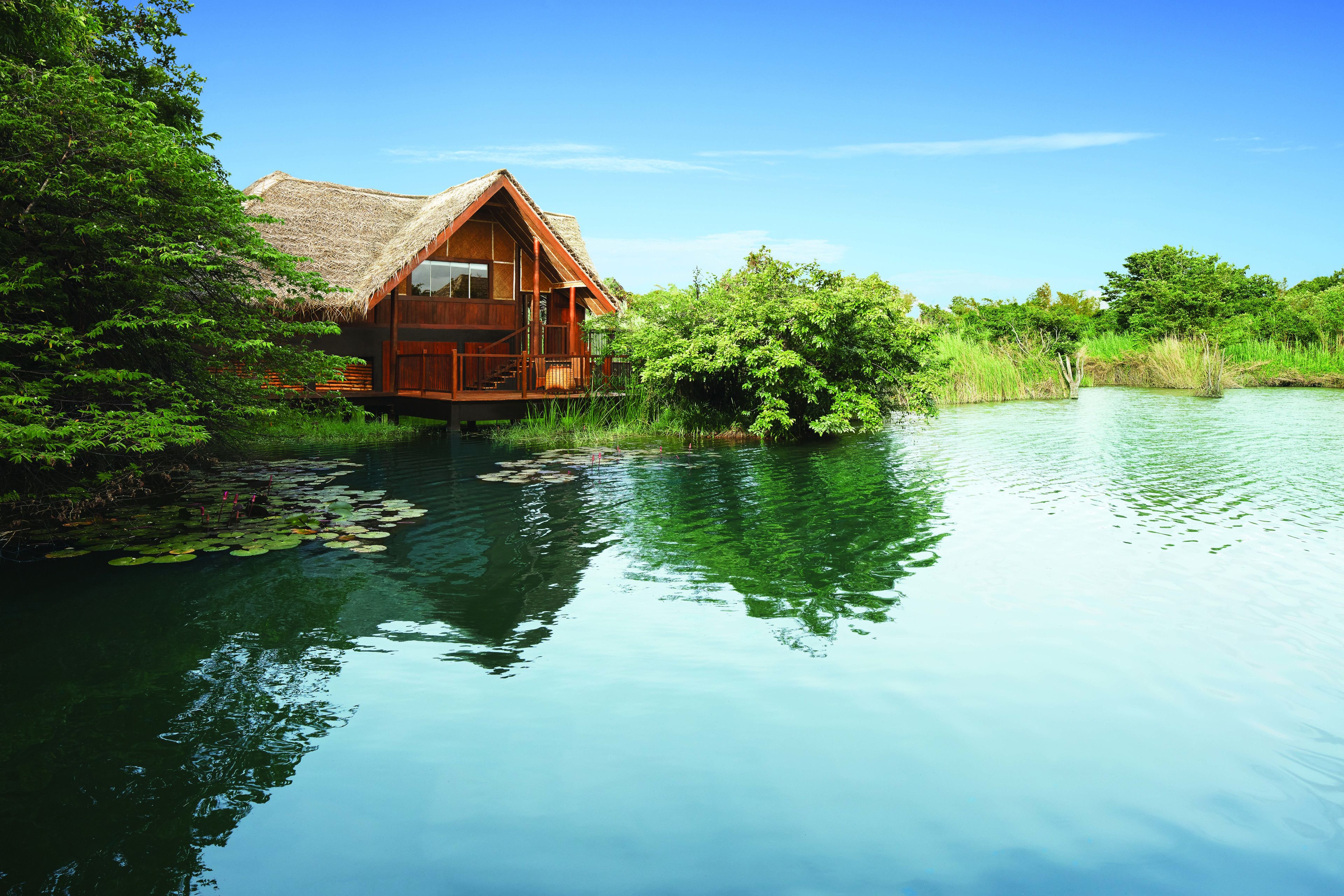 water dwelling | view from room