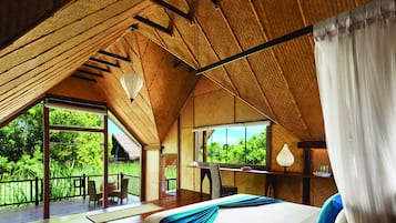 Uitzicht vanuit de kamer