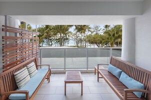 Executive Apartment, 2 Bedrooms, Ocean View | Balcony view
