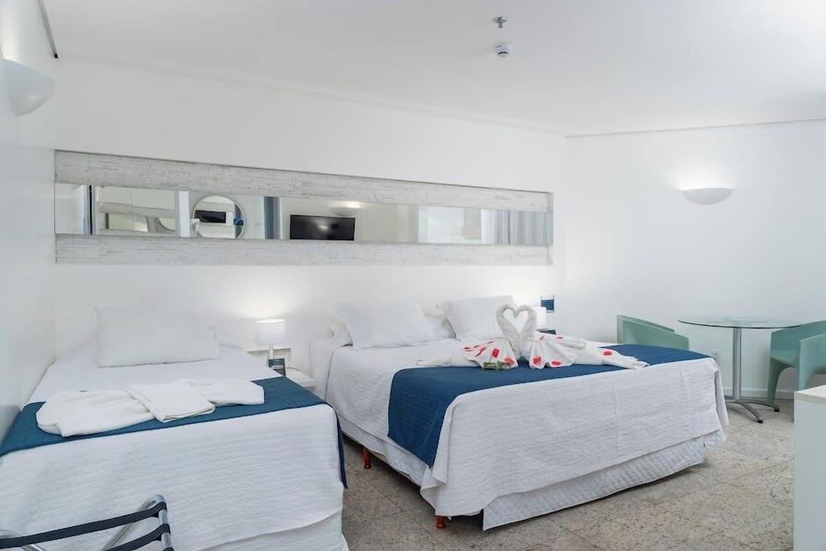 In-room safe, blackout curtains, soundproofing, free WiFi