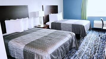 Ropa de cama hipoalergénica, escritorio, insonorización y wifi gratis