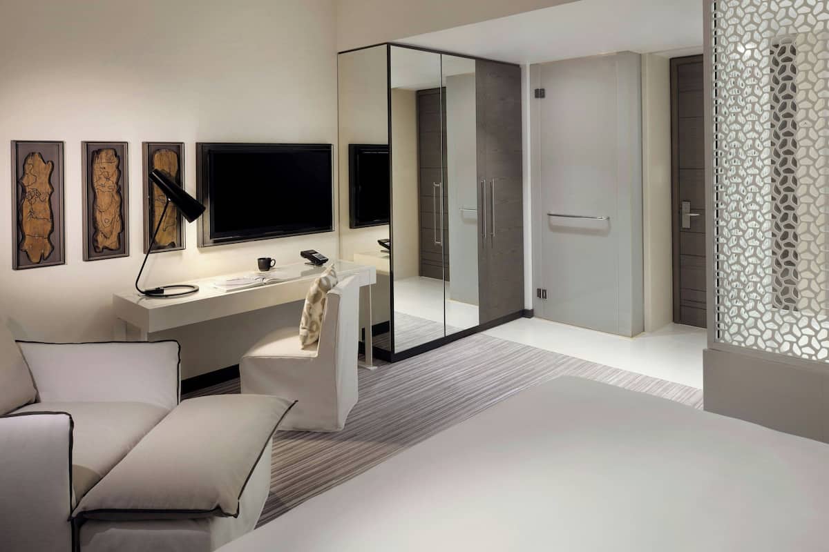 1 chambre, literie de qualité supérieure, couette en duvet d'oie