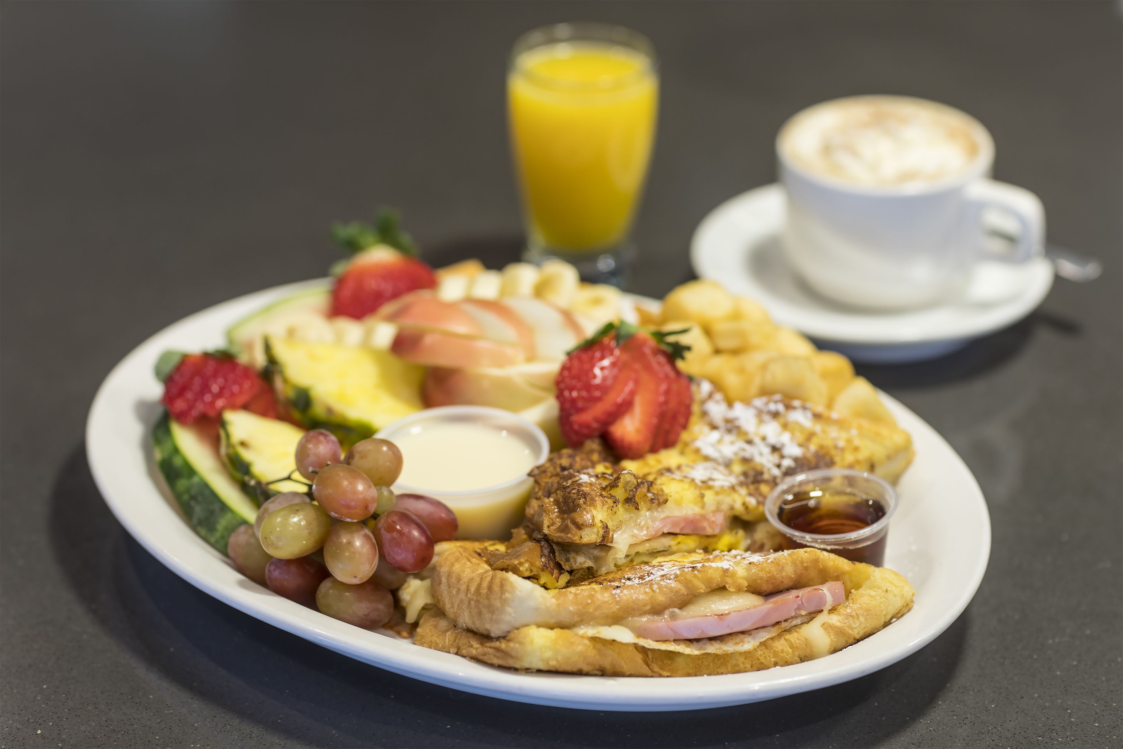 daily full breakfast for a fee