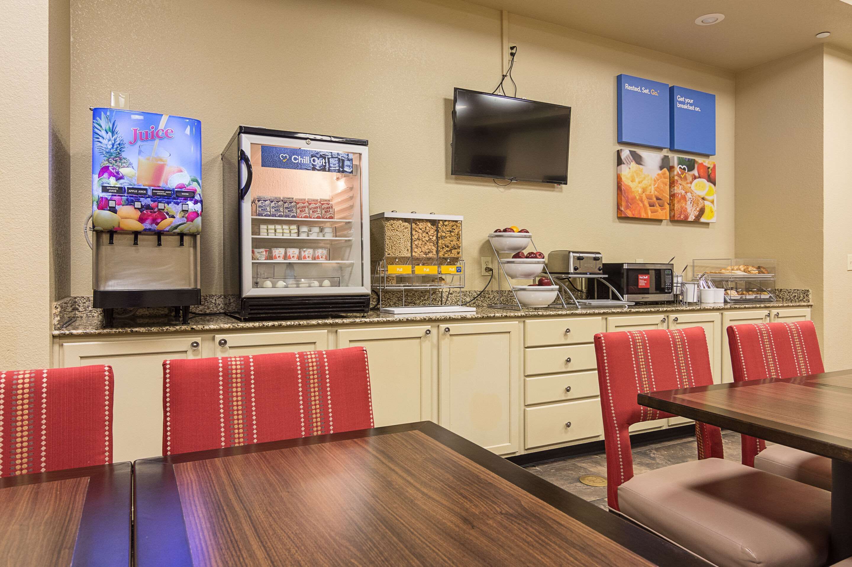 Tägliches inbegriffenes Frühstücksbuffet