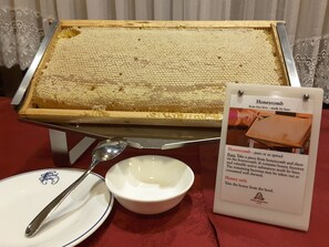 Daily buffet breakfast (EUR 8 per person)